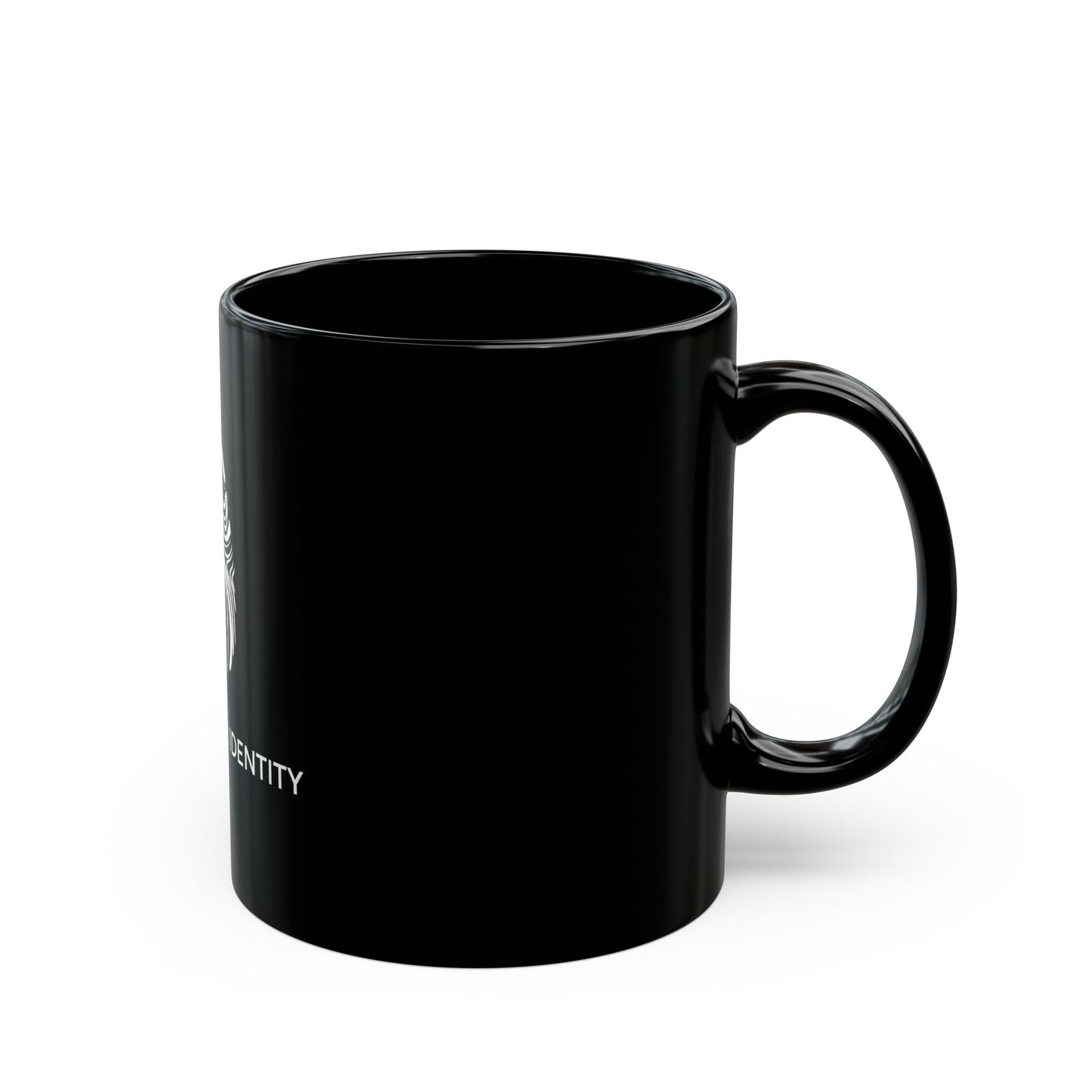 DEFINE YOUR IDENTITY Black Mug (11oz, 15oz)