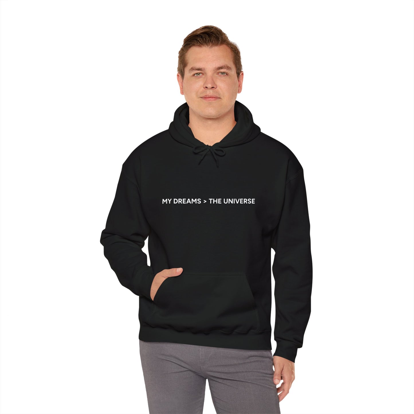 MY DREAMS > THE UNIVERSE Unisex Heavy Blend™ Hooded Sweatshirt