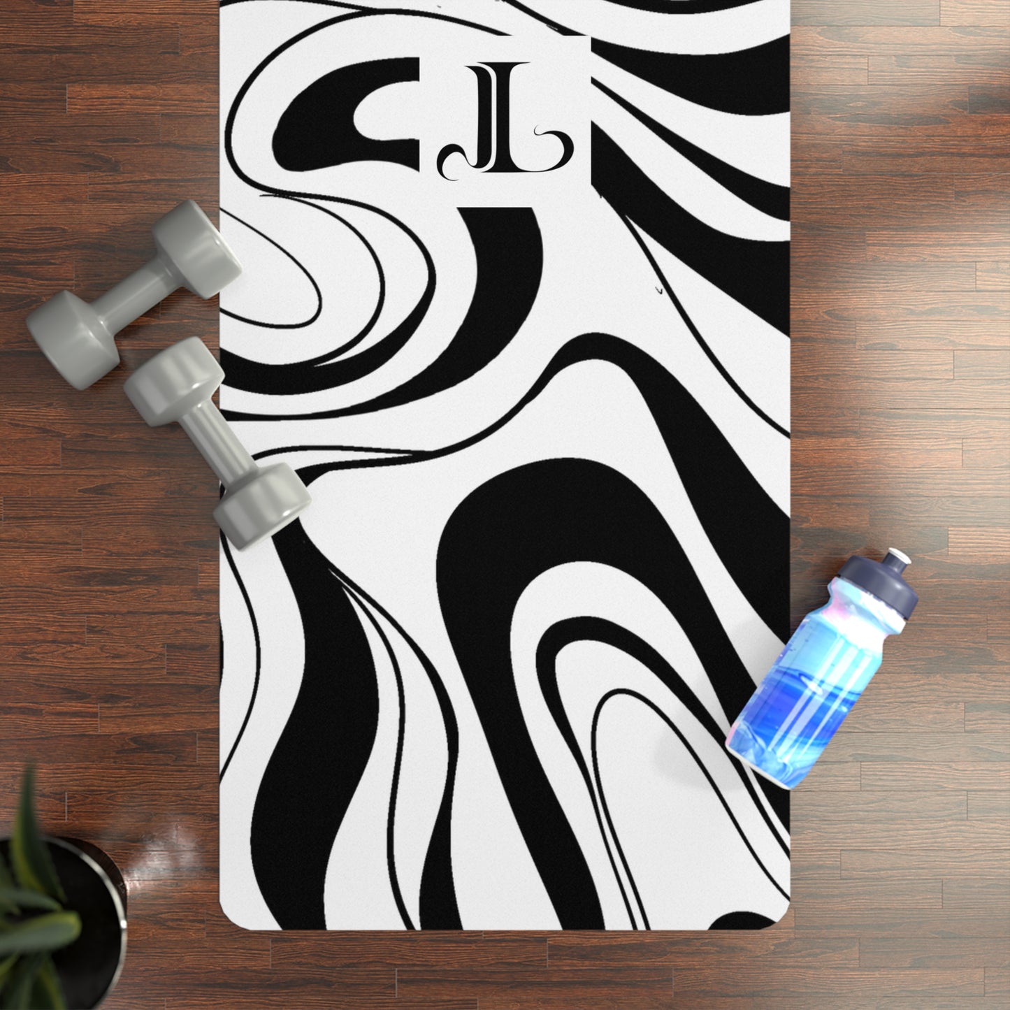 J'LEE LAUREEN EXPERIENCE Rubber Yoga Mat