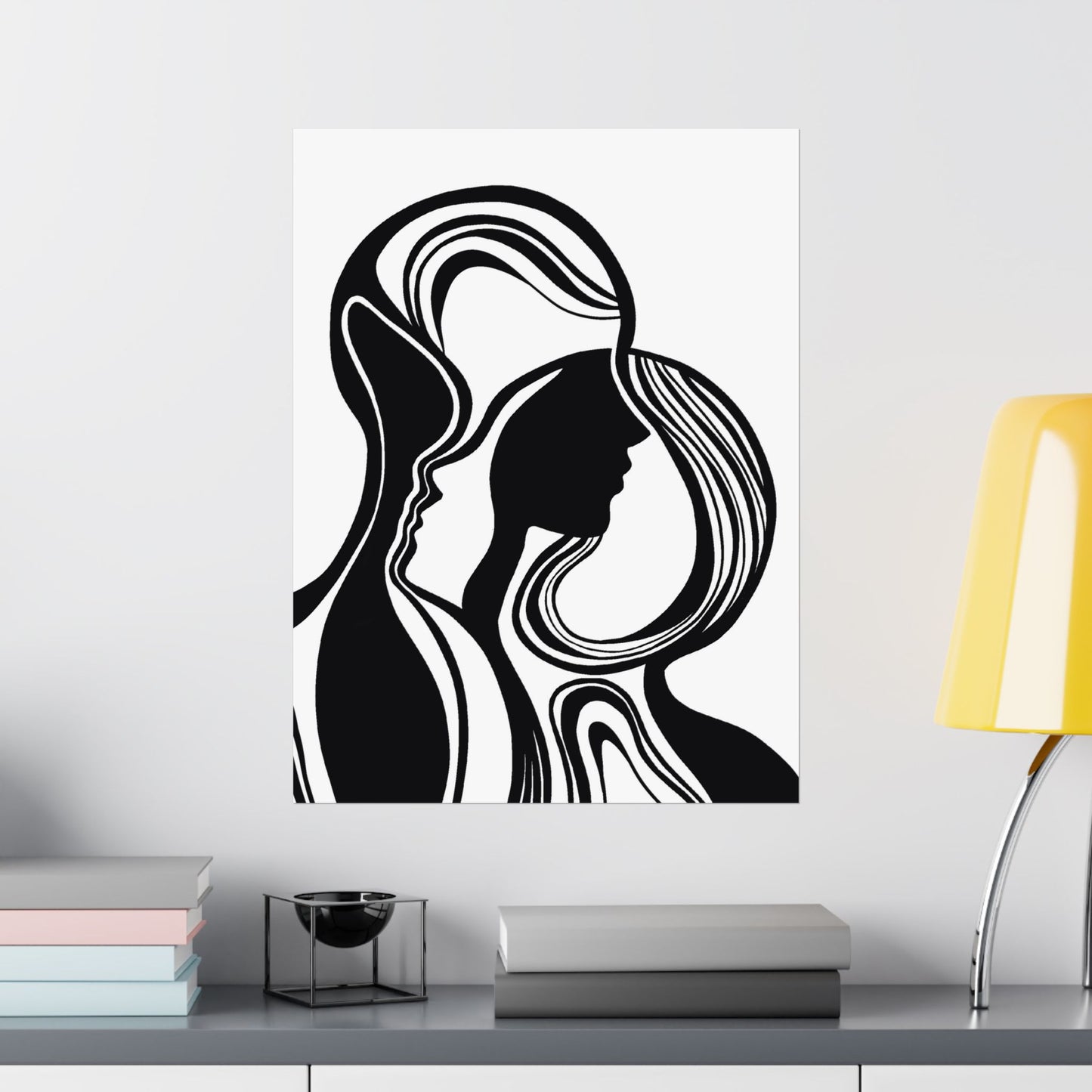 INTERTWINED Matte Vertical Posters