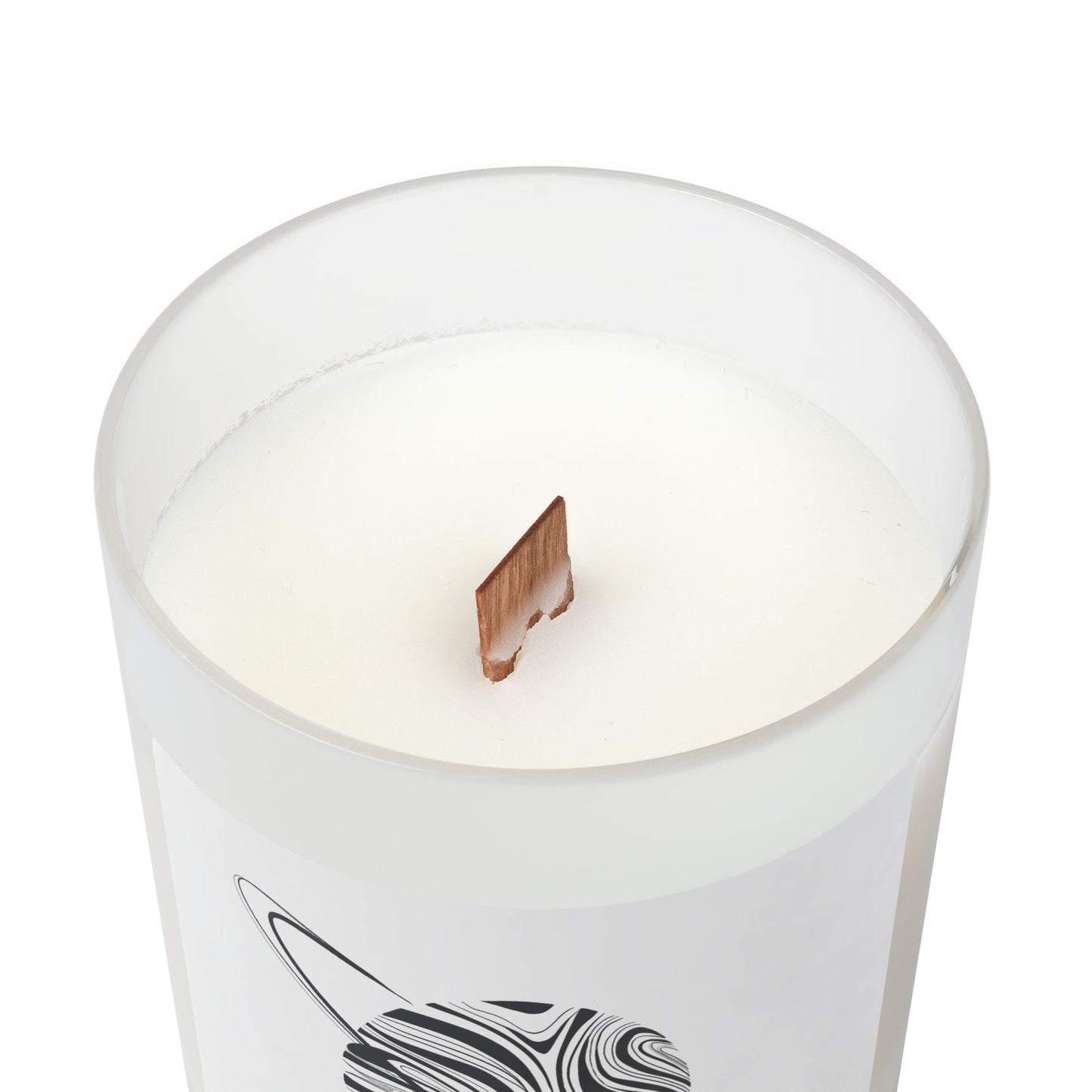 MY DREAMS > THE UNIVERSE Frosted Glass Candle, 11oz