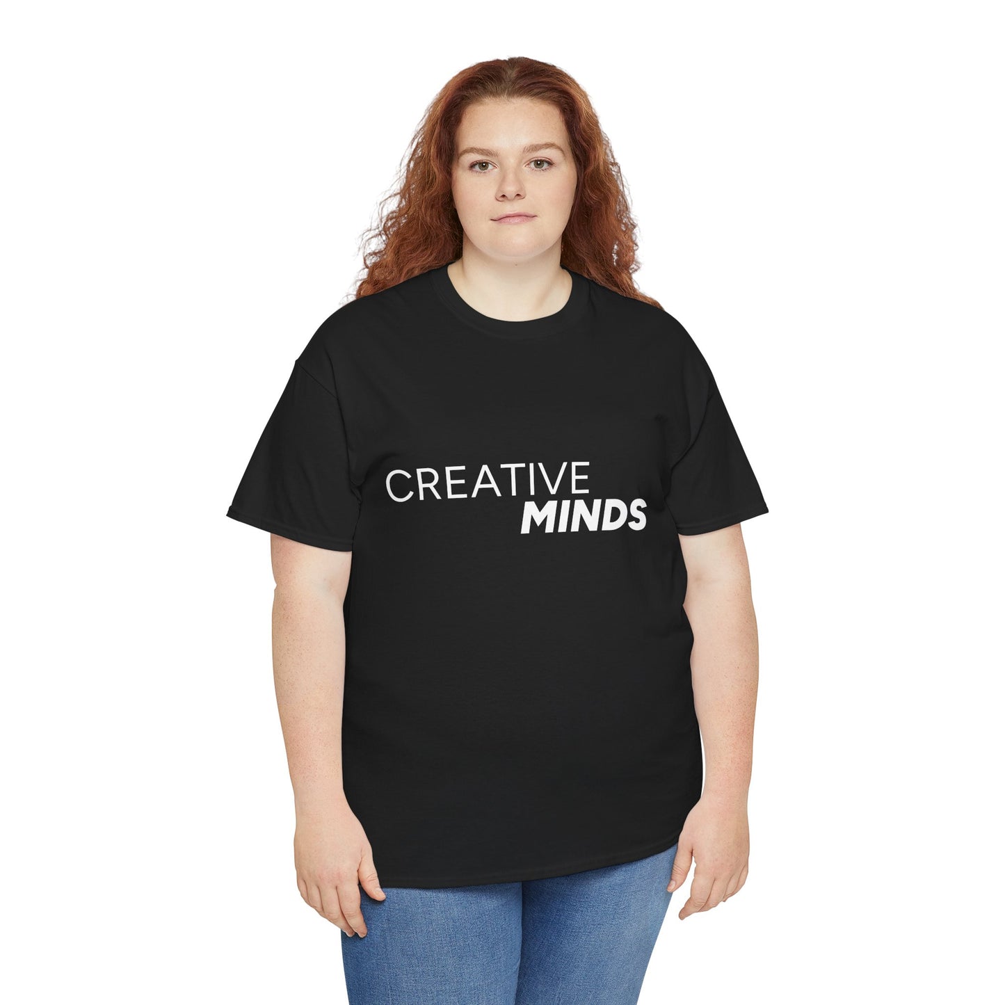 CREATIVE MINDS Unisex Heavy Cotton Tee