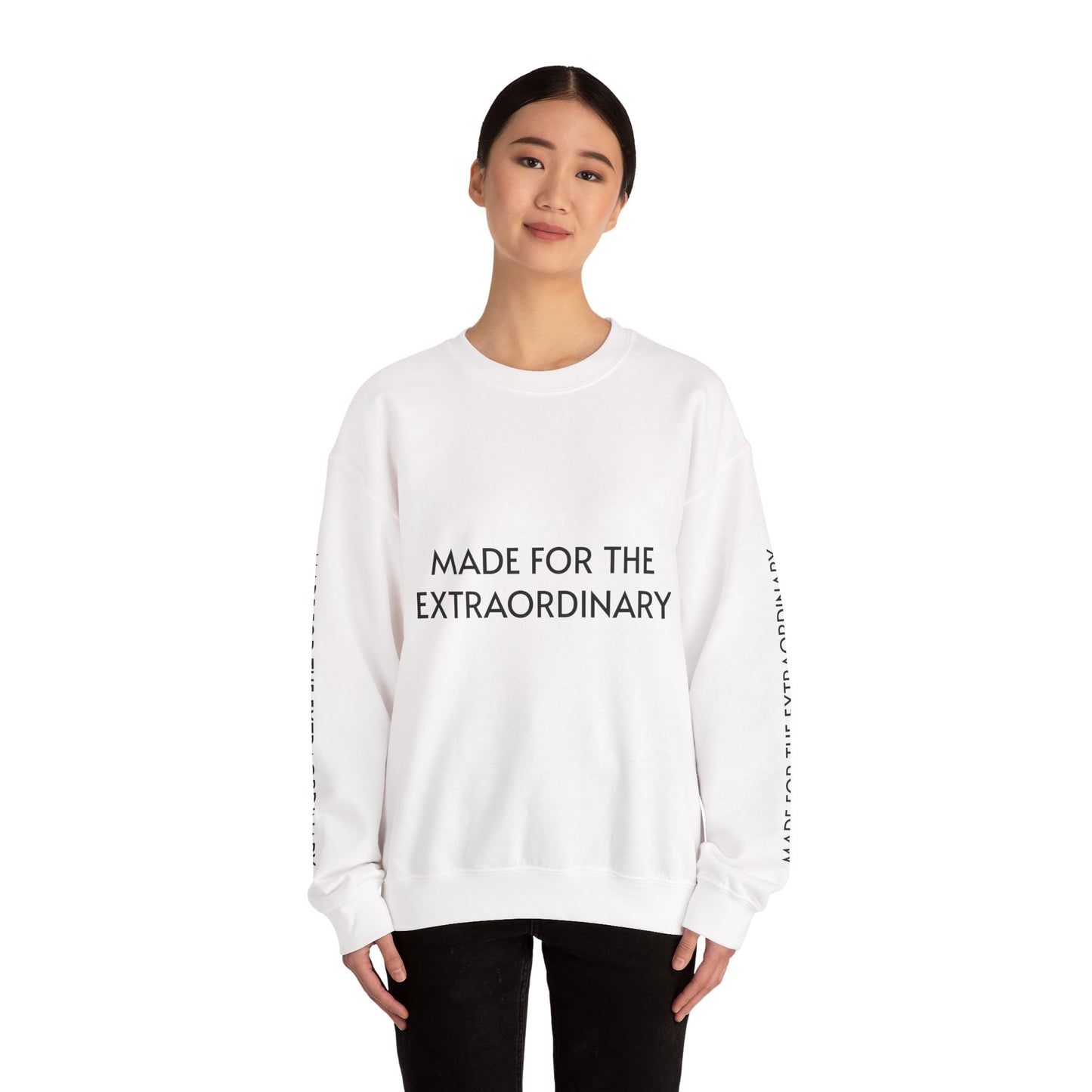 MADE FOR THE EXTRAORDINARY Unisex Heavy Blend™ Crewneck Sweatshirt