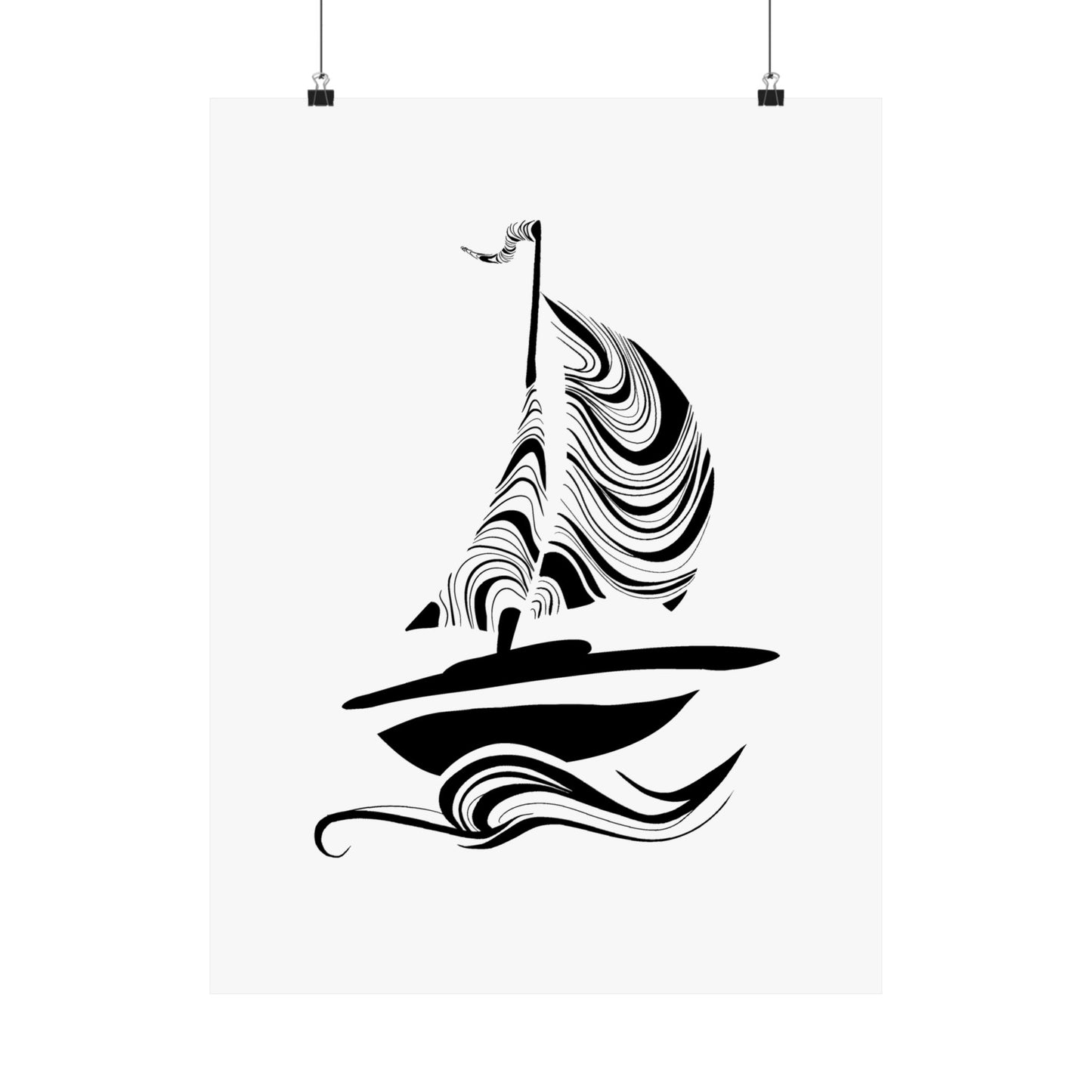 TEMPEST Matte Vertical Posters